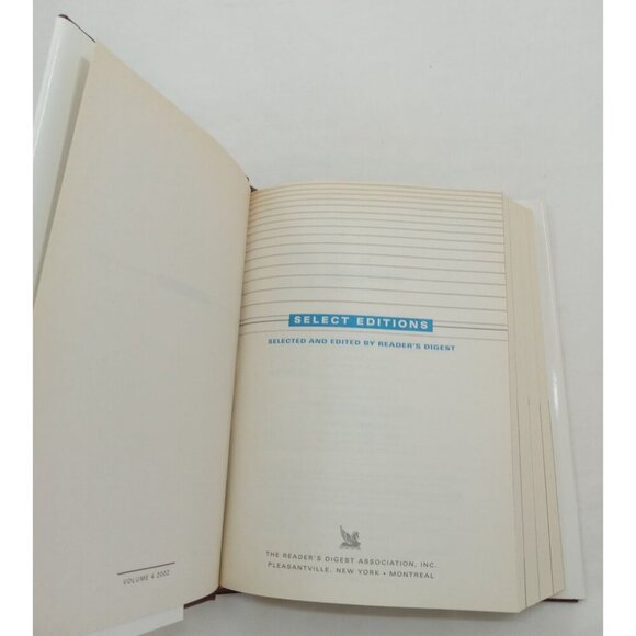 Reader's Digest Select Editions Vol 4 2002 HC 1st Ed w/ Dust Jacket NM - Picture 9 of 12
